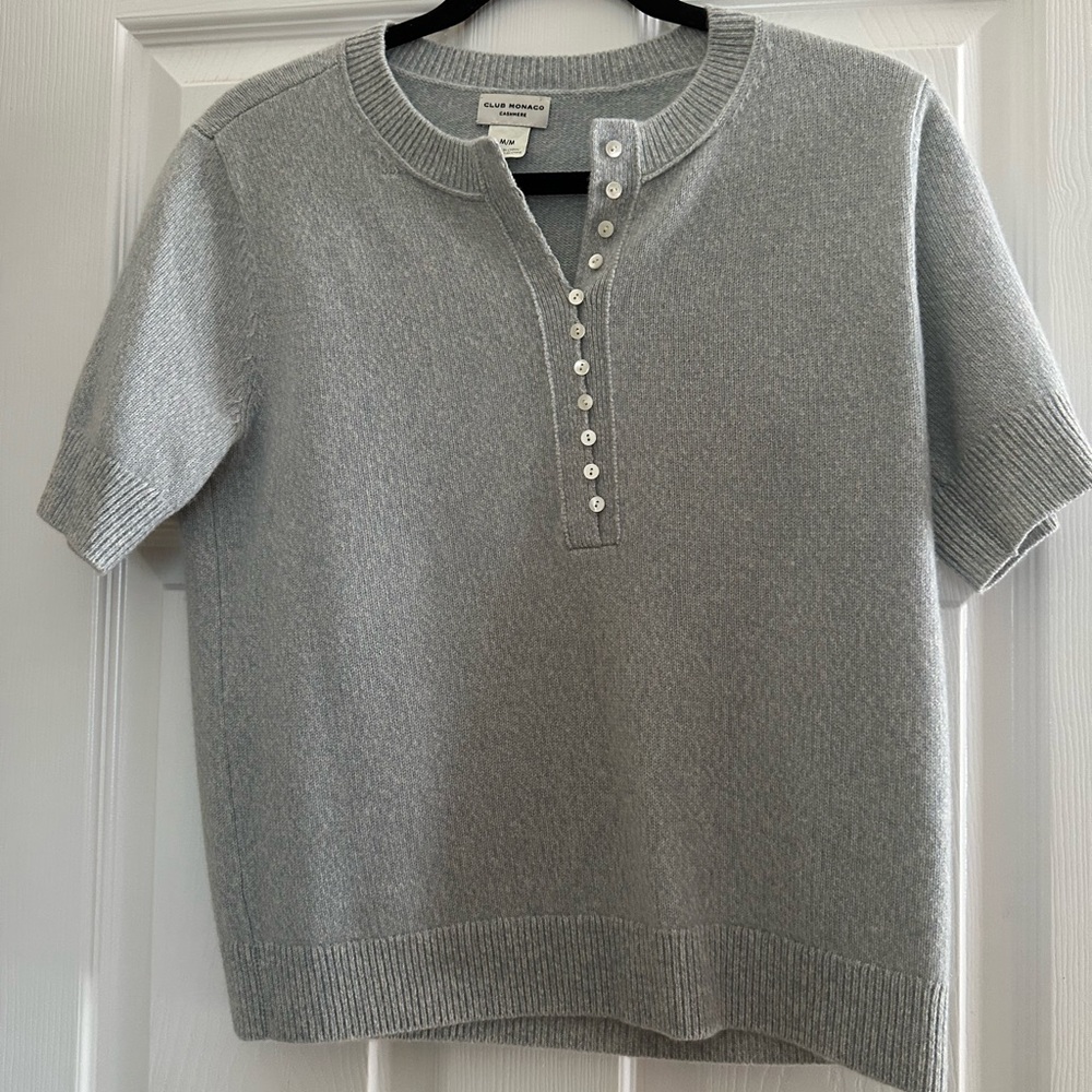 Club Monaco Cashmere Blouse